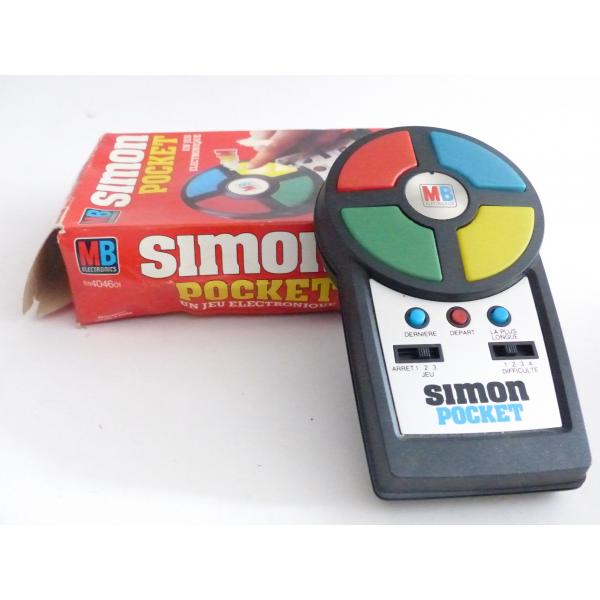 Simon le jeu électronique de MB (1985)