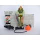 Gi joe - Figurine Apnée / Deep Six vintage & fiche rétro complète - Hasbro