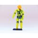 Gi joe - Figurine Gung Ho V2 vintage & fiche rétro complète - Hasbro