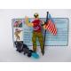 Gi joe - Figurine Gung Ho V2 vintage & fiche rétro complète - Hasbro
