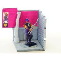 Gi joe - Figurine Furyo / Dice vintage & fiche rétro complète - Hasbro
