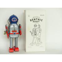 Benthic Robot - Retro collector metal & plastic tin Robot - SUPT
