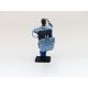 Gi joe - Figurine parasite - static line vintage & fiche rétro complète - Hasbro