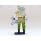 Gi joe - Figurine Rock & roll vintage & fiche rétro complète - Hasbro