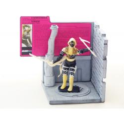 Gi joe - Figurine Tornade V2 - Stormshadow vintage & fiche rétro complète