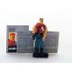 Gi joe - Figurine Vengeur - Mercer vintage & fiche rétro complète