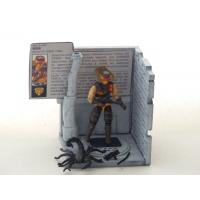 Gi joe - Figurine Venin - Desert scorpion vintage & fiche rétro complète