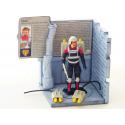 Gi joe - Figurine Viseur - Metal head vintage & fiche rétro complète