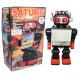 Saturn robot big TV  screen - Style Japan Robot Métal vintage - kamco