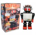 Saturn robot big TV  screen - Style Japan Robot Métal vintage - kamco