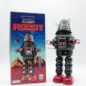 Planet robot - Mechanical - Robot Métal vintage en boite type forbiden planet - Ha Ha Toy