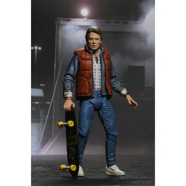 RETOUR VERS LE FUTUR - Marty McFly - Figurine NECA 18cm - Retour Vers Le  Futur